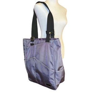 Maggie Mather- Purple Tennis Bag Tote-17x13x5
